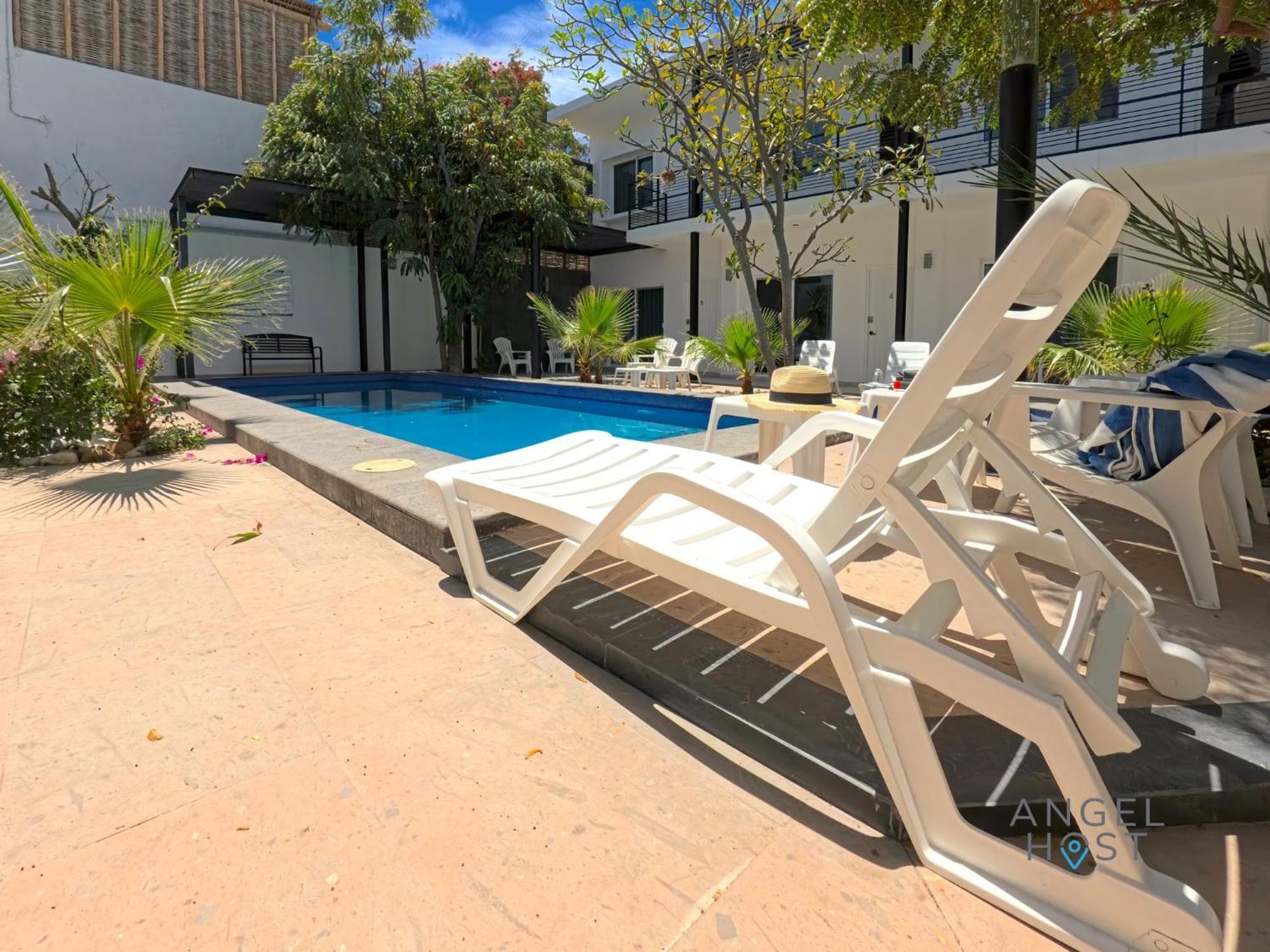 Commercial Zone Studios, Pool, Bbq And Beach 7 Blocks La Paz Exterior photo